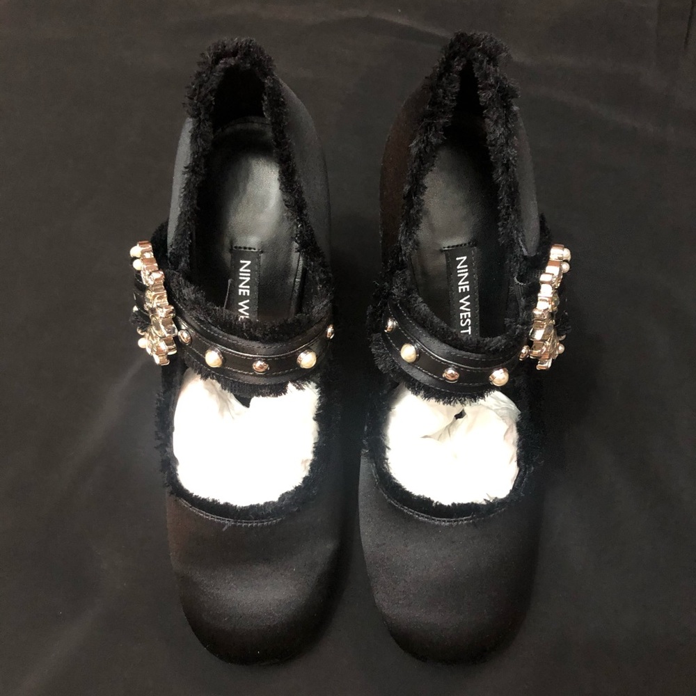Nine West block heel shoes